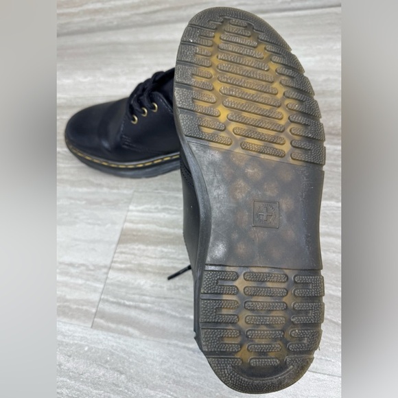 Dr. Martens Zavala Lo Black Leather 3 Hole Oxford Womens Size 8 - Picture 8 of 11